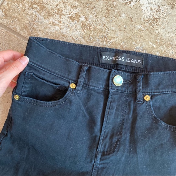 Express Black Jeans Ankle Legging - Picture 3 of 6